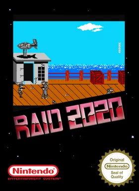 Raid 2020 (USA) (Beta) (1989-12-xx) (Unl) box cover front